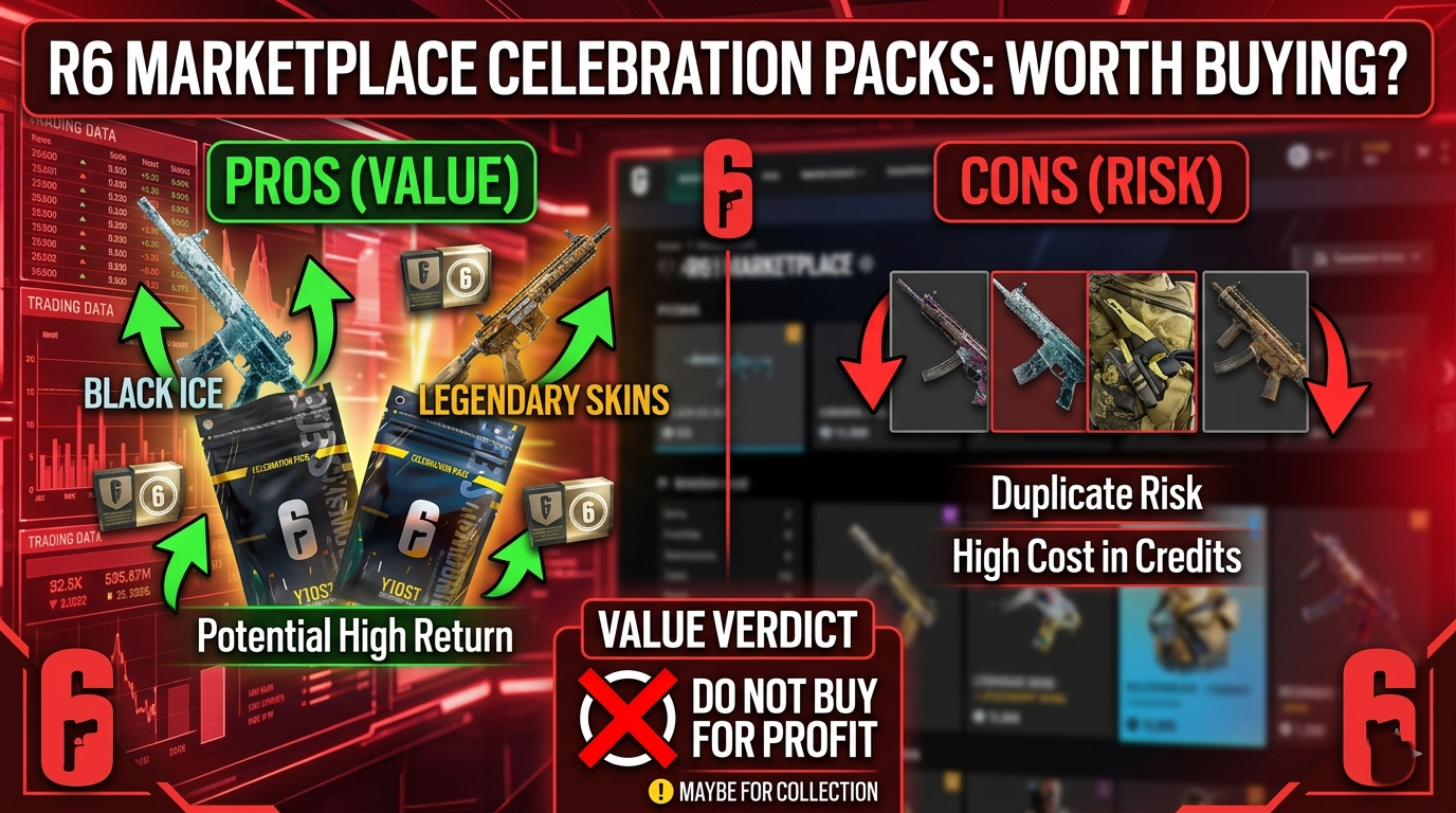 Celebration packs r6 marketplace Packs: Worth Buying?