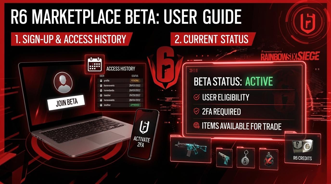 R6 Marketplace Beta: Sign-Up, Access History & Current Status 2026